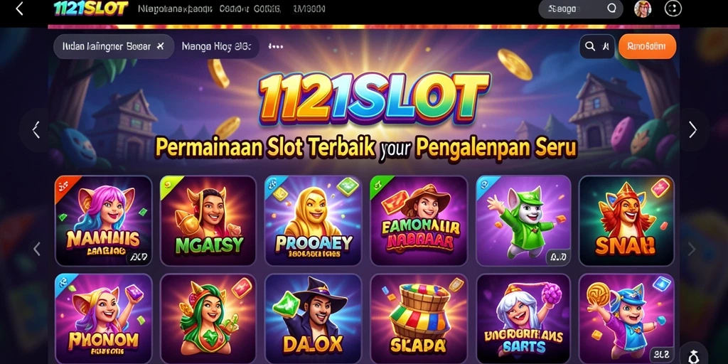 Gameplay seru dari 1121SLOT yang menggugah adrenalin pemain.