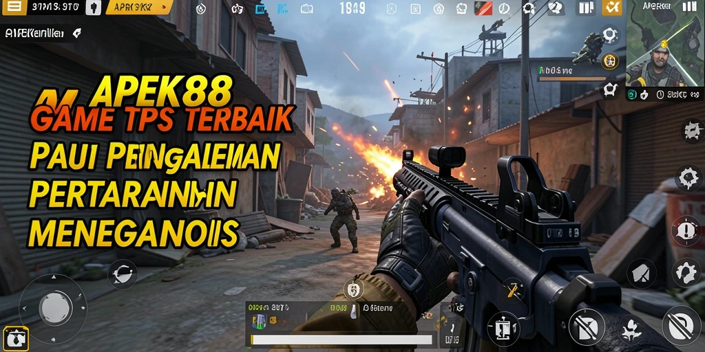 Tampilan gameplay APEK88 yang menegangkan dan penuh aksi.