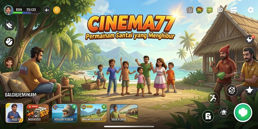 Tampilan menarik dari gameplay CINEMA77 yang menghibur.