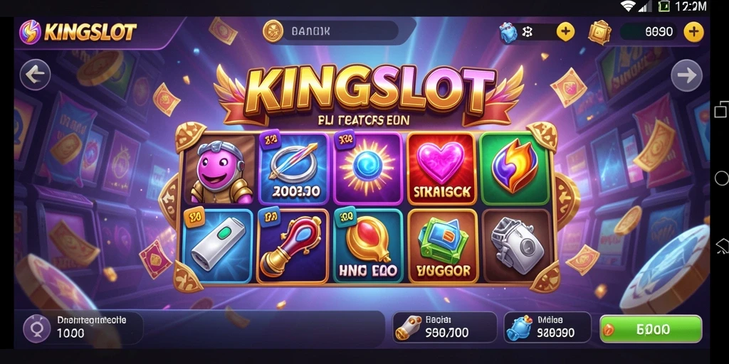 Tampilan menarik KINGSLOT dengan gameplay yang seru.