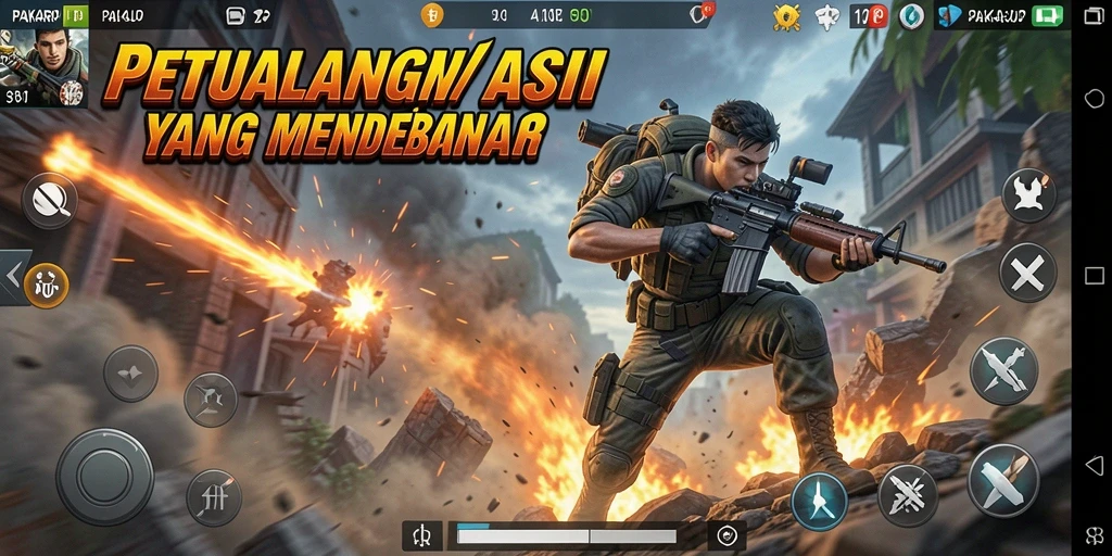 Tampilan gameplay seru di PAKARJP dengan aksi tak terduga.