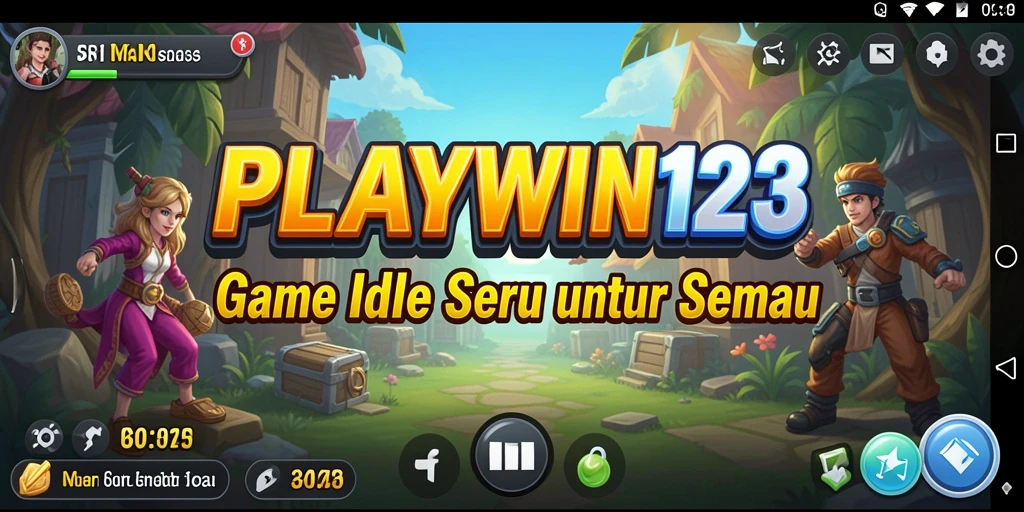 Tampilan gameplay Idle yang menarik dan mengasyikkan di PLAYWIN123.