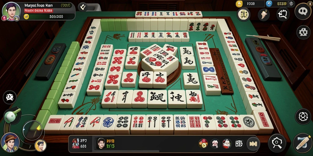 Gameplay PP7 menampilkan pengalaman seru dalam bermain Mahjong.