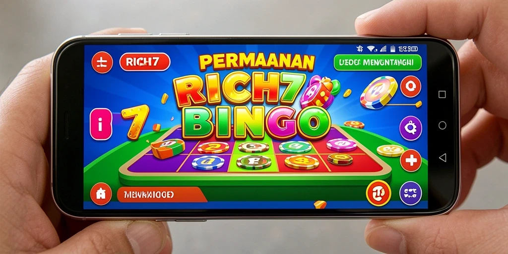 Tampilan gameplay RICH7 yang seru dan interaktif.